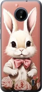 Чохол на Nokia C20 Зайчик із силікону FCh_005540