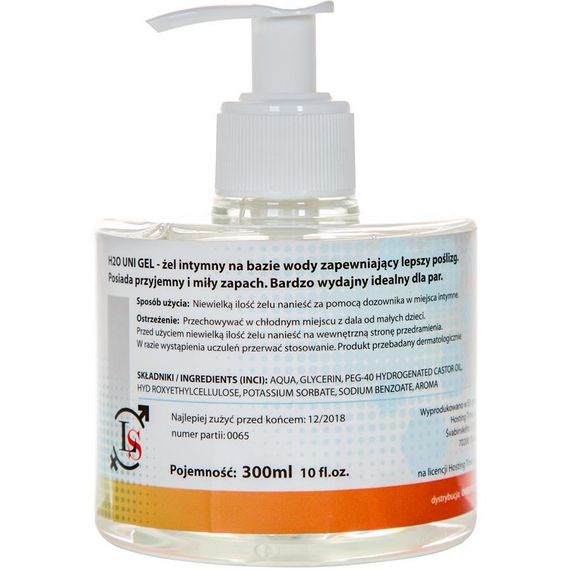 Лубрикант H2O UNI Gel 300 ml sexstyle | Зображення 1