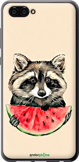 Чохол на Huawei Nova 2S Єнотик з кавуном "4605u-1388-2448"