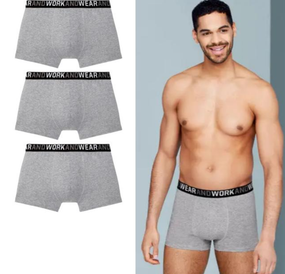 Набор мужских трусов боксеров Livergy LYCRA® 3 шт в наборе