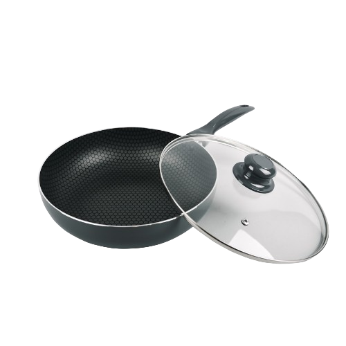 Сковорідка d24см з кришкою індукційне дно MR-1202-24 Basic Maestro | Зображення 1