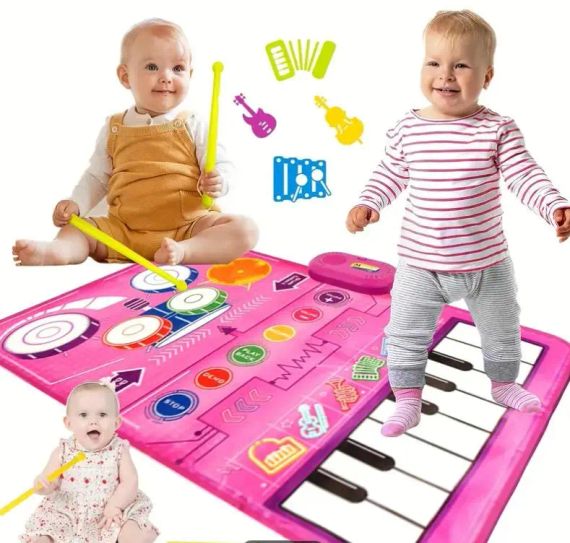Інтерактивний музичний піаніно-килимок для дітей