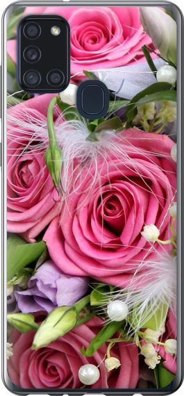 Чехол на Samsung Galaxy A21s A217F Нежность "2916u-1943-17620"