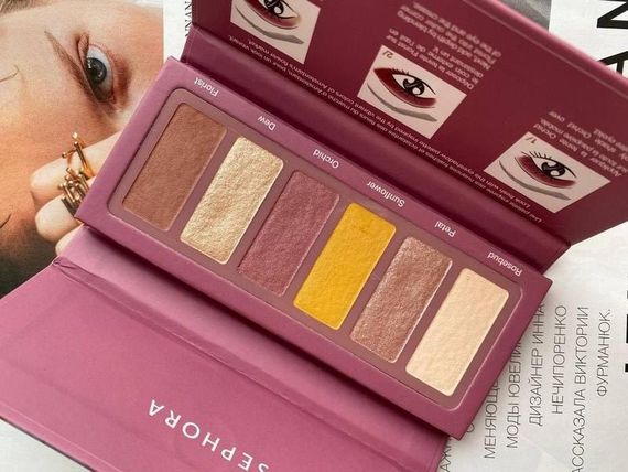 Палетка тіней Sephora EYESTORIES Fresh Florals | Зображення 1