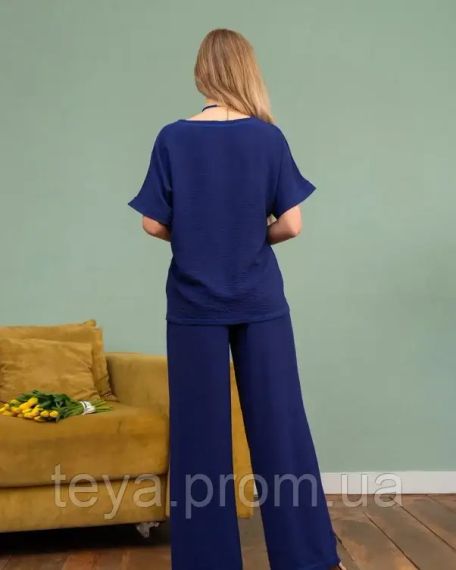 Костюм цвет синий размер M FI_006962 | Зображення 2
