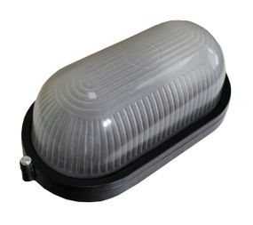 Светильник НПП1401 60W E27 IP65 овал черный Ny95001184