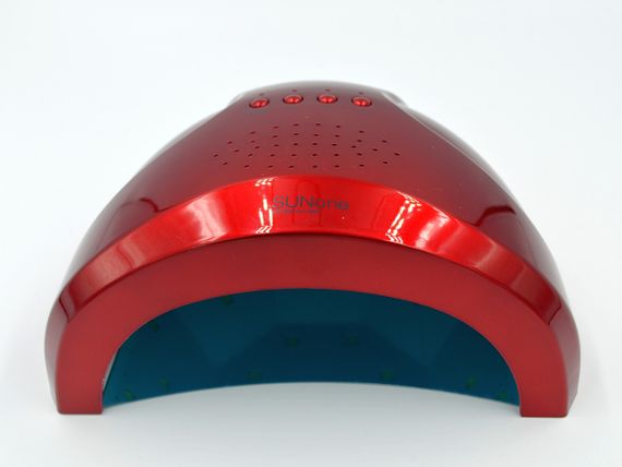 LED + UV лампа для сушки гель лаков и гелей Sun One Red 36 Вт YQ-21 (YQ21SUN1R) | Зображення 1
