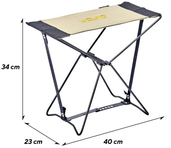 Стілець розкладний Uquip Fancy Sand/Grey (244041) (DAS303235) | Зображення 1