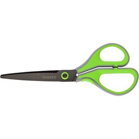 Ножницы Axent Titanium Lite 19 см Серо-салатовые (6406-09-A)