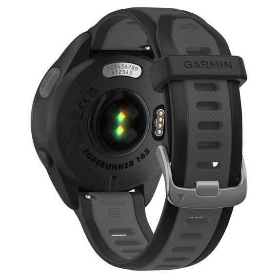 Смарт-годинник Garmin Forerunner 165 Music, Black/Slate Grey, GPS (010-02863-30) | Зображення 9