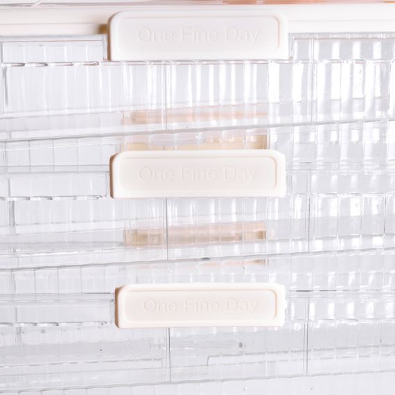 Лоток для яєць у холодильник на 3 яруси 32х10х18.5 см Бежевий HP-27-15 | Зображення 8