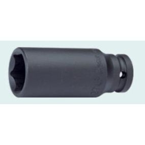 Головка торцева ударна глибока 1"DR 6-ган.27мм (88300M27) HANS