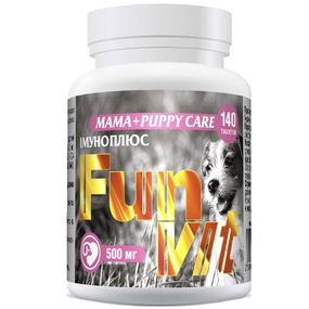 Вітаміни FunVit Mama + Puppy Care для собак вагітних,лактуючих та цуценят