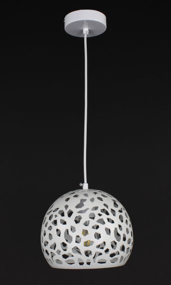 Люстра підвісна на 1 лампочку 27802 Білий 25-200х20х20 см.