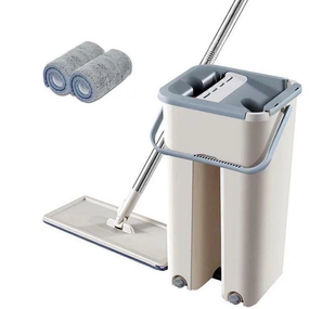 Швабра с ведром и самоотжимом , Spin Mop Scratch Cleaning 360, швабра лентяйка 6 л
