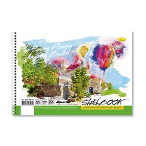 Скетчбук "Акварельний" СБА-А4-20 А4, 20 аркушів Вид 2