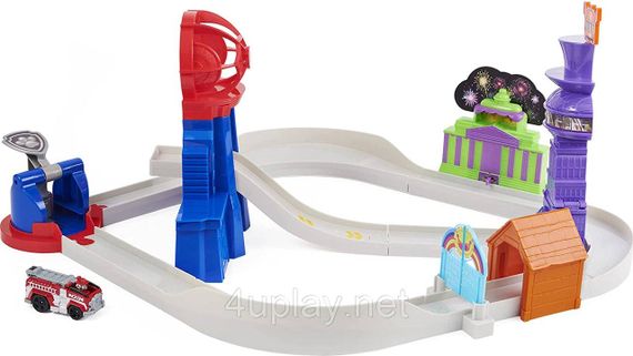 Щенячий патруль у кіно База рятувальників Трек Spin Master Paw Patrol Total City Rescue Playset із Маршалом Оригінал | Зображення 2