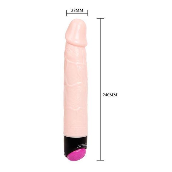 Вібратор BAILE Colorful Experince Flesh Vibe Sex Aura | Зображення 4
