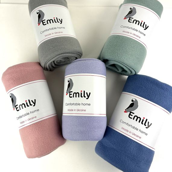 Плед Emily Levity флисовый 125х150 см розовый (94190526) | Зображення 1