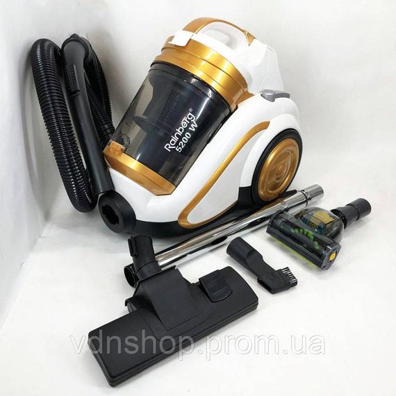 Гарний пилосос з фільтром нера, Пилосос для квартири потужний Потужний колбовий з контейнером SA-81 | Зображення 1