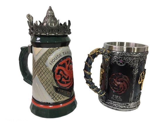 Подарунковий набір Кухоль Game Of Thrones House Targaryen Fire And Blood Гра Престолів і Winter Coming | Зображення 2