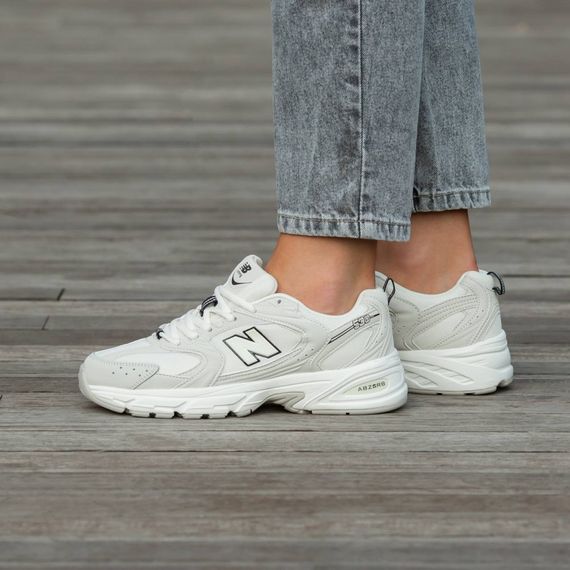 Демісезонні кросівки New Balance колір бежевий | Зображення 1