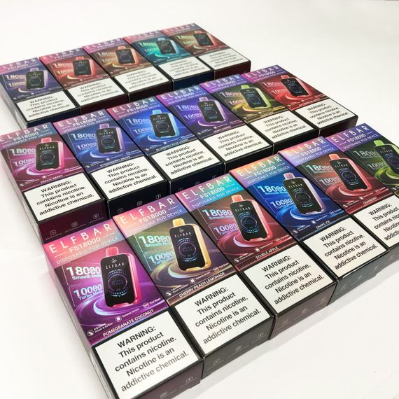 ELF BAR FS18000 5%. Гранат Кокос (Pomegranate Coconut) | Зображення 7