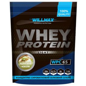 Протеїн Willmax Whey Protein 65 1000 g /25 servings/ Lime Cheesecake