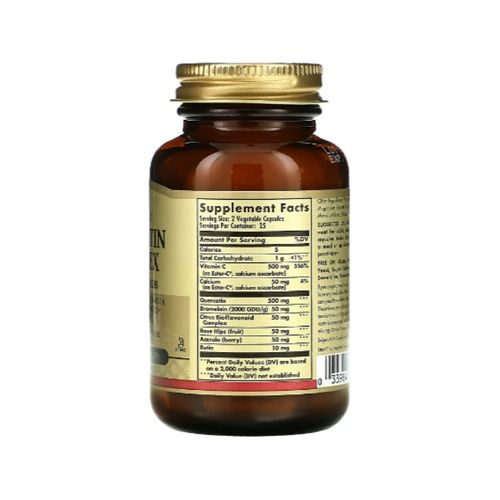 Кверцетин Solgar Quercetin Complex with Ester-C Plus 50 Veg Caps | Зображення 1