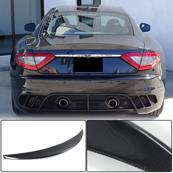 Спойлер (Купе, 2011-2013, Карбон) для Maserati GranTurismo | Зображення 3