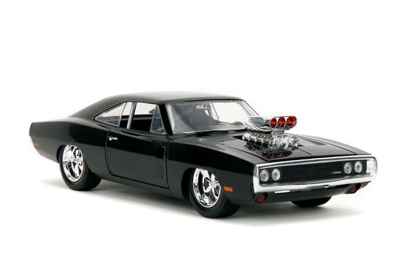 Игровая металлическая машинка Fast and Furious Додж Чарджер 1970 с фигуркой | Зображення 2