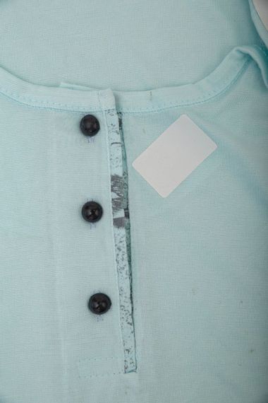 Пижама женская с принтом  -уценка, цвет мятный, 243R6788-U-12 | Зображення 5