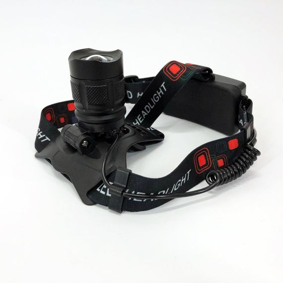 Потужний ліхтар налобний для риболовлі Bailong BL-T32-P50, Потужний акумуляторний AN-768 ліхтарик налобний | Зображення 5