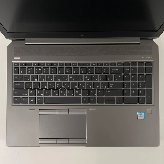 Мобільна робоча станція HP zBook 15 G6 / 15.6" (1920x1080) IPS / Intel Core i7-9850H (6 (12) ядер по 2.6 - 4.6 GHz) / 16 GB DDR4 / 240 GB SSD / nVidia Quadro T1000, 4 GB GDDR5, 128-bit / WebCam / Fingerprint б/в + Подарунок Бездротова миша / USB | Зображення 2
