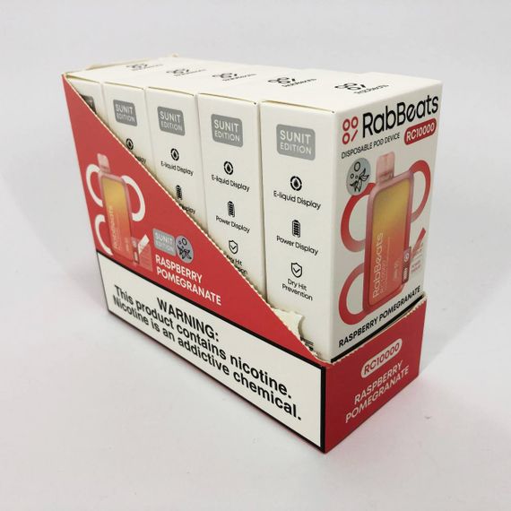 Elf Bar RabBeats RC10000 смак Малина Гранат (Raspberry Pomegranate) (ws95742-16) | Зображення 2