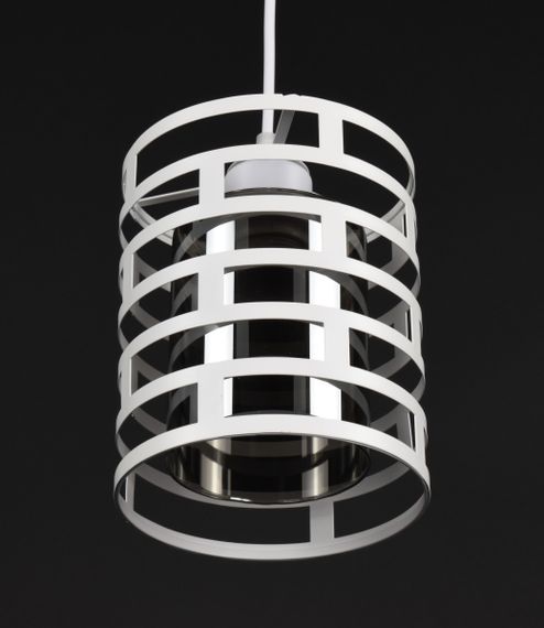 Люстра підвісна LOFT на 1 лампочку 27771 Білий 25-100х15х15 см. | Зображення 2