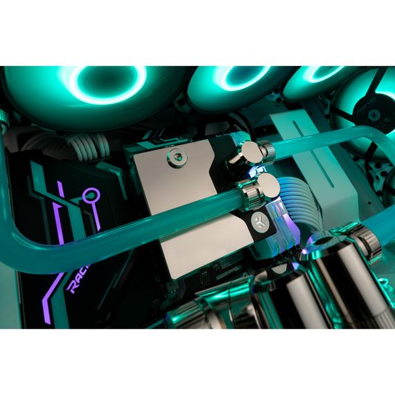 Водоблок Ekwb EK-Quantum Velocity DDC 4.2 PWM D-RGB - 1700 Nickel + Plexi (3831109897539) | Зображення 3