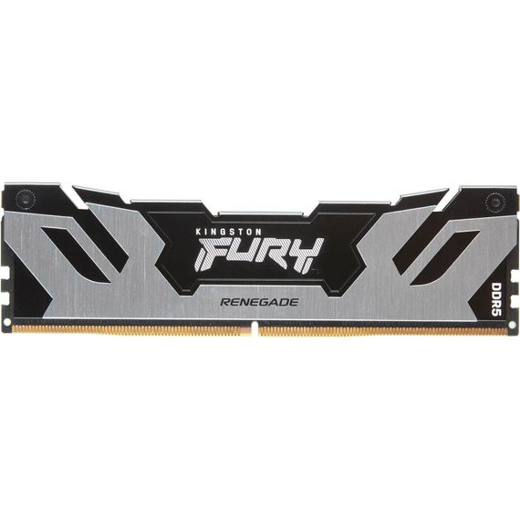 Модуль пам'яті для комп'ютера DDR5 48GB (2x24GB) 8000 MHz Renegade Black/Silver Kingston Fury (ex.HyperX) (KF580C38RSK2-48) | Зображення 2