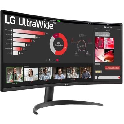 Монитор LG 34WR50QK-B | Зображення 3