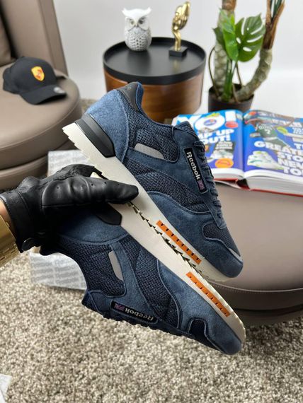 Чоловічі кросівки R-eebok Classic New Navy White 42 - 26,5 см | Зображення 6