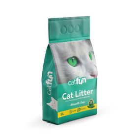 Наповнювач Catfun бентонітовий для котячих туалетів ароматом марсельського мила 5 л