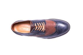 Туфлі синьо - коричневі Covalli 41 розмір