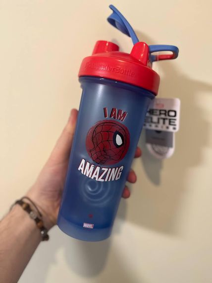 Спортивний шейкер BlenderBottle Classic Loop PRO 28oz/820ml Marvel Spider Man (600558) | Зображення 6