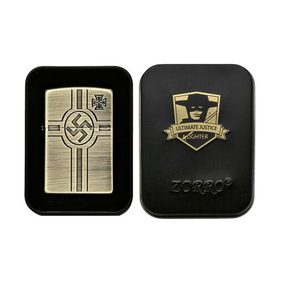 Бензиновая Зажигалка В Подарочной Коробке Zorro WW 2 | Зображення 2
