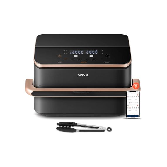 Мультипіч Cosori Dual Blaze Twinfry 10-Litre CAF-TF101S-AEUR | Зображення 6