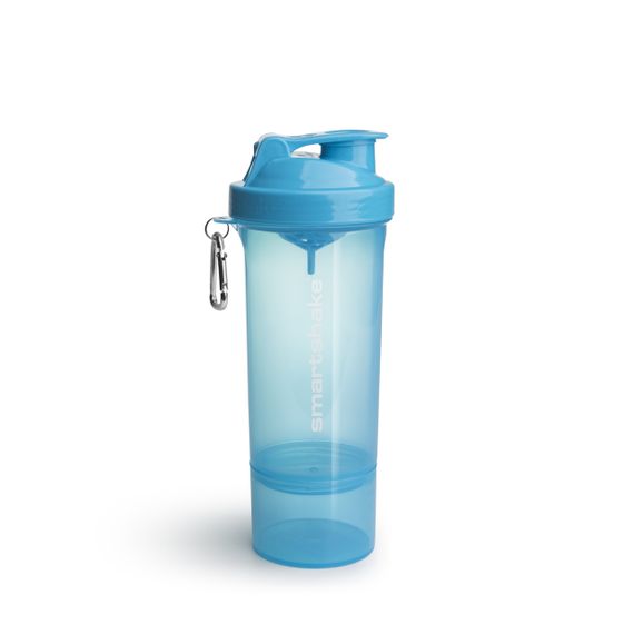 Шейкер спортивний SmartShake Slim 500ml Neon Blue (Original) | Зображення 1