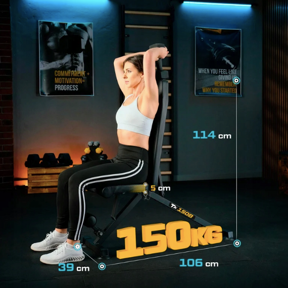 Лавка тренувальна Trex Sport TX-150B | Зображення 4