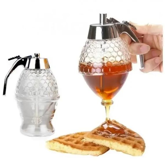 Диспенсер-місткість, дозатор для меду та соусів Honey Dispenser | Зображення 5