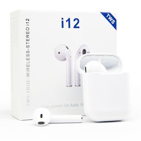 Беспроводные сенсорные наушники i12 TWS