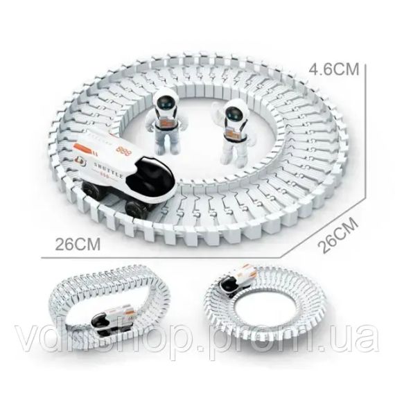 Конструктор космічний трек LT243177 Outer Space Track зі звуковими ефектами та світлом | Зображення 2